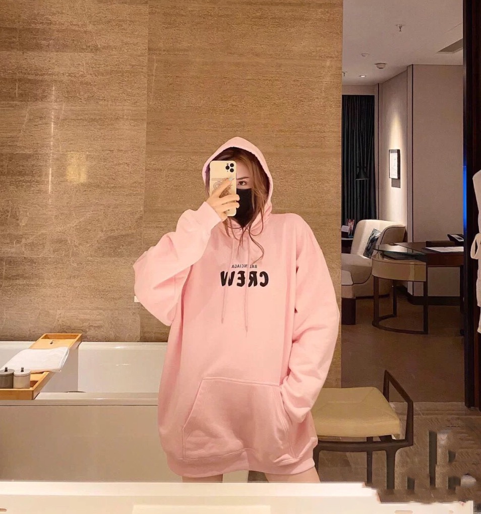 [BALENCIAGA] 발렌시아가 크루 CREW 스웨트 셔츠 후드 티셔츠 578135 TIV75 1900 (2 COLOR)
