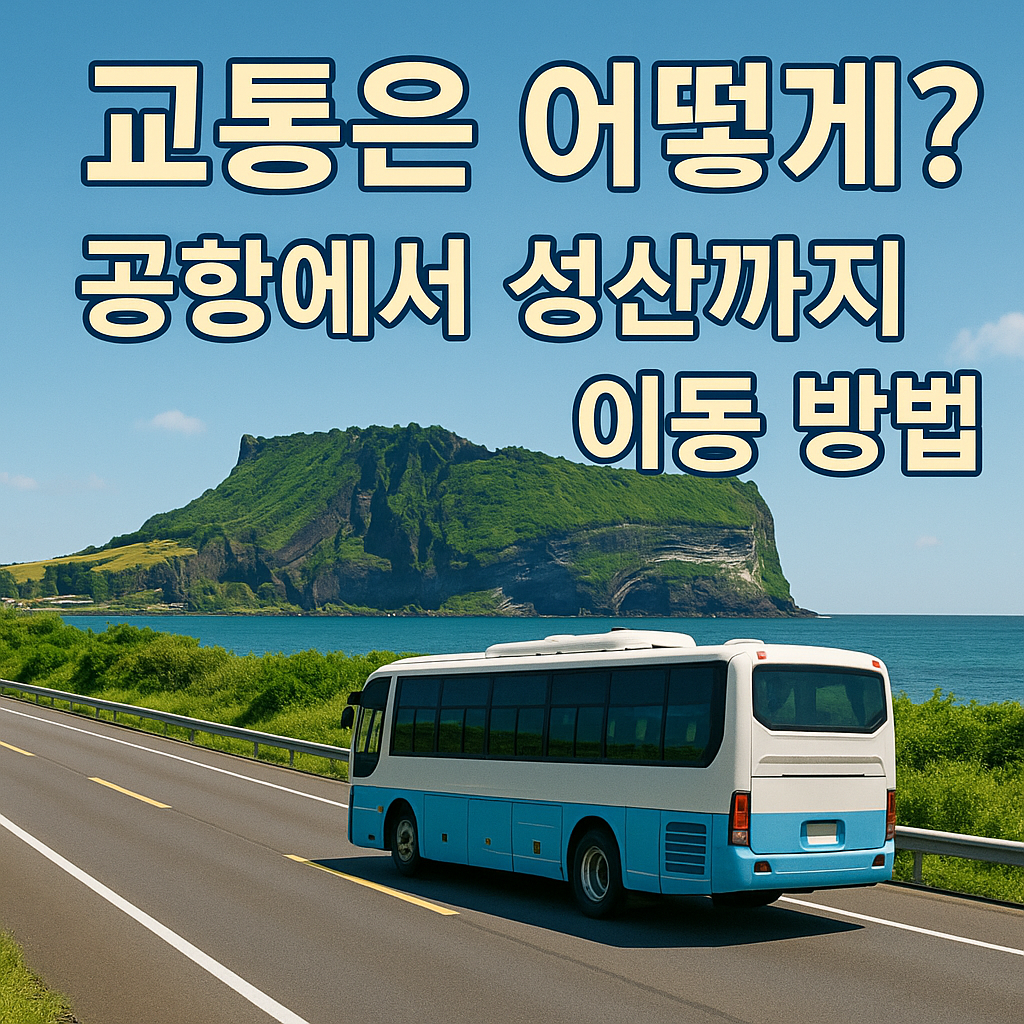 성산일출봉 일출 시간·가는 법·맛집 총정리
