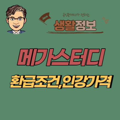 썸네일 메가스터인 인강가격 안내