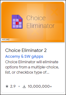 Choice Eliminator 2