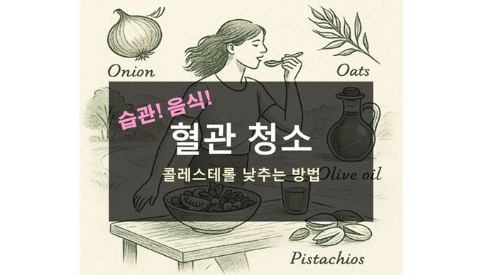 혈관 청소에 좋은 습관과 음식