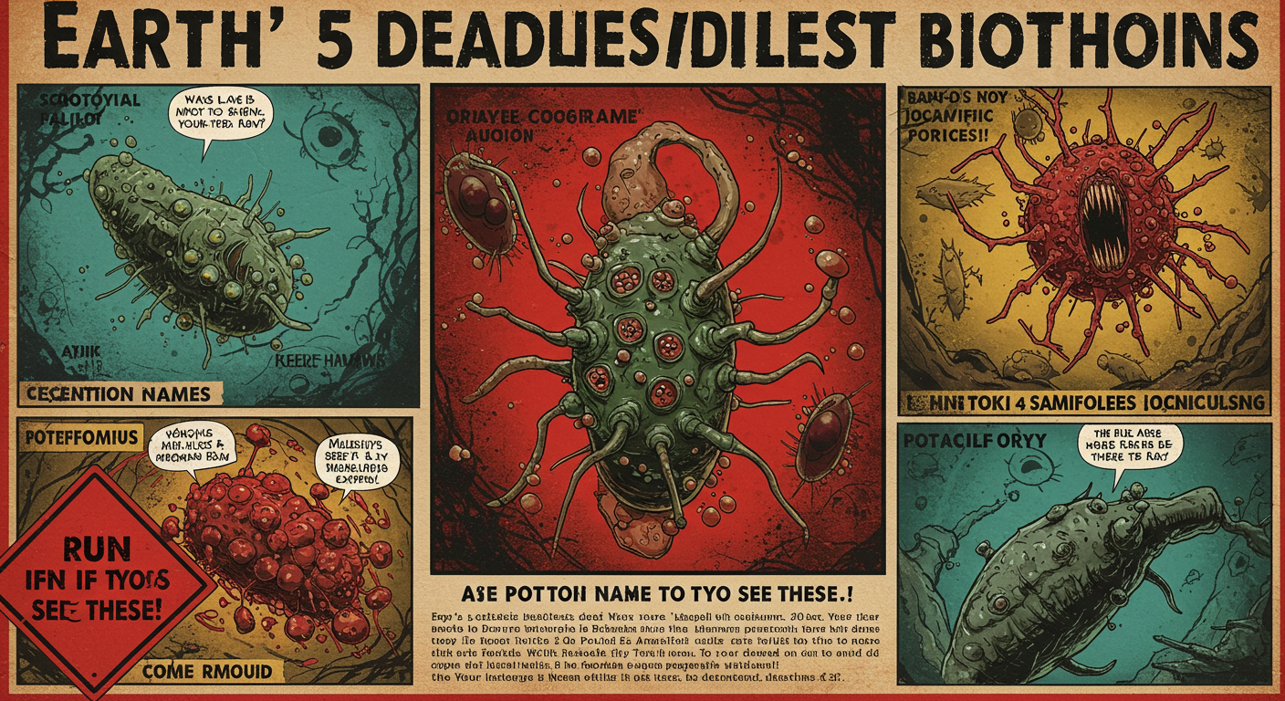Earth's Deadliest Biotoxins TOP 5! (Run If You See These!)