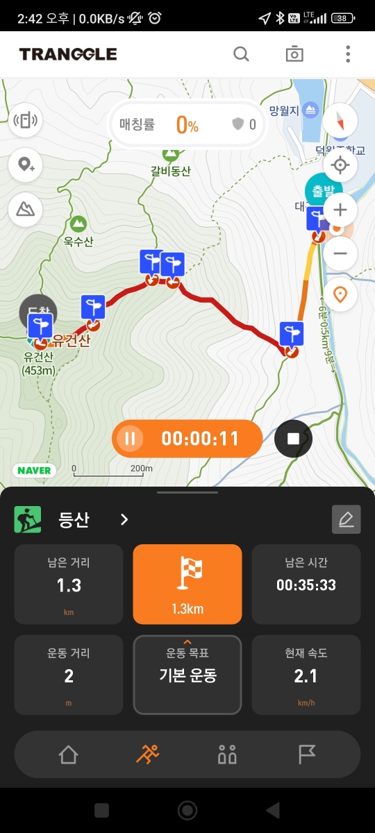 대구 수성구 유건산 등산코스