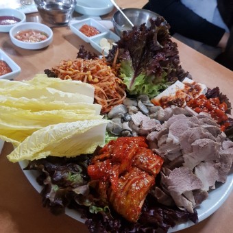 굴보쌈 달인