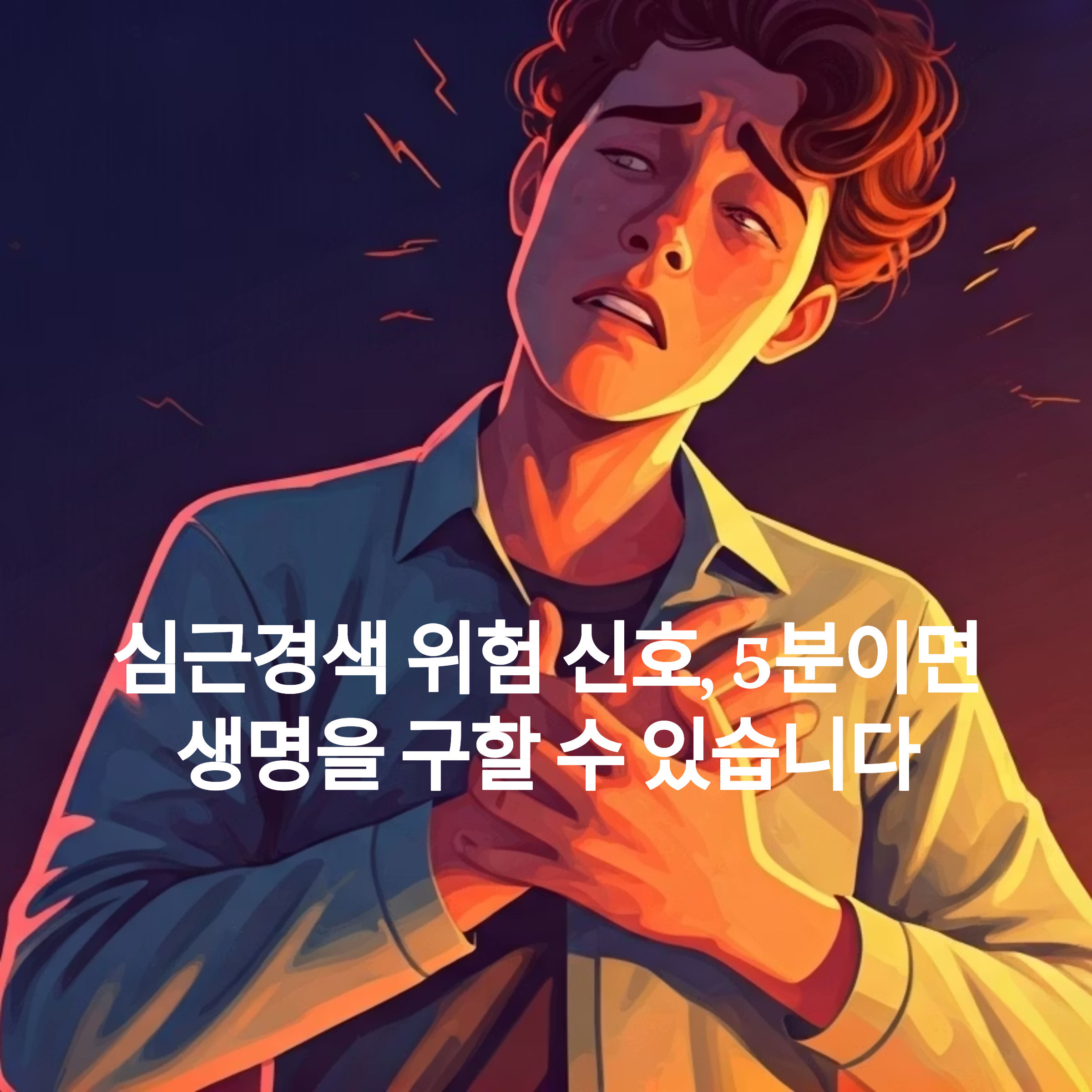심근경색 전조증상 대표 이미지 - 2025년 최신 응급처치법으로 90% 조기발견 성공한 가이드