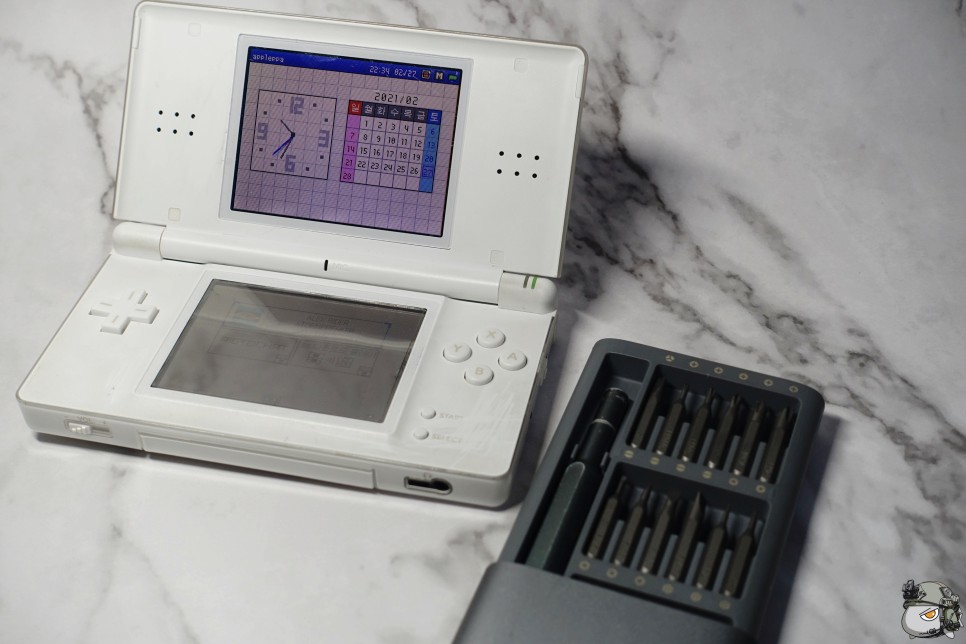  더러워진 추억의 닌텐도 DS lite 하우징 [준비편]