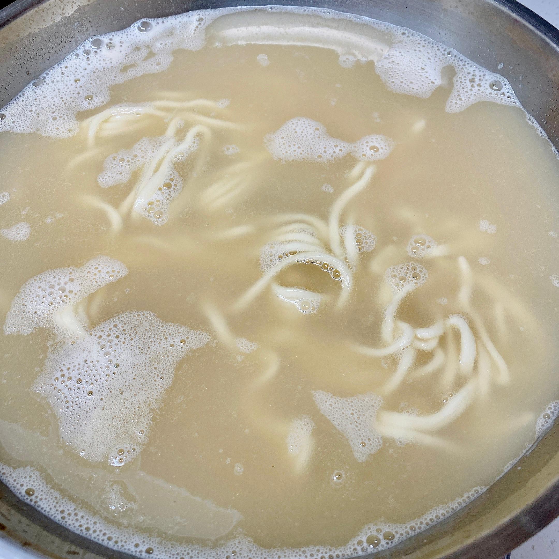 칼국수 면 끓이기