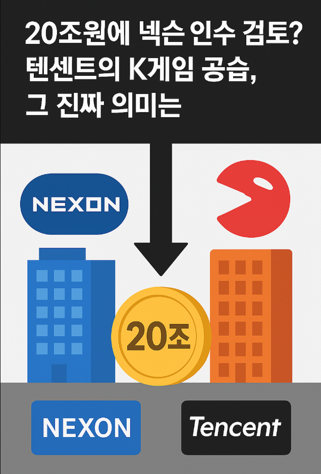 텐센트 넥슨 20조원 K게임