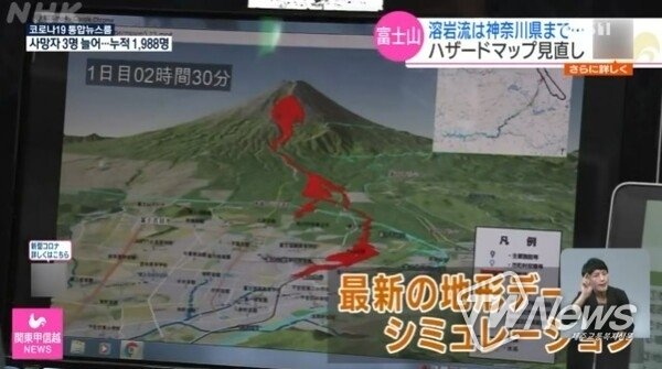  후지산 폭발가능성과 영향은? "전철·도로 마비될 것"