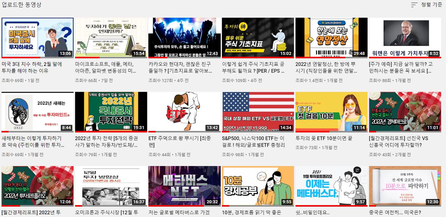  유튜브 '호호주주' 채널 소개