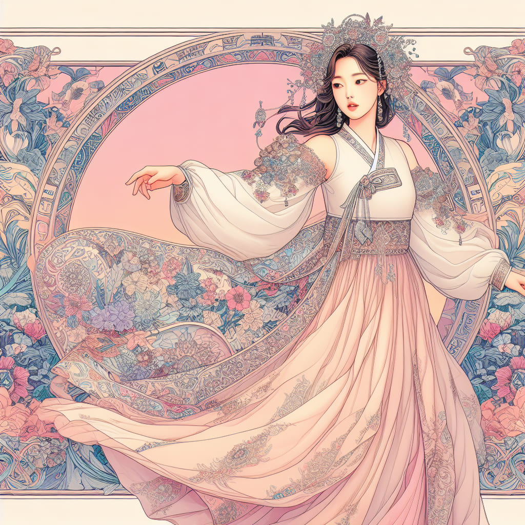 Korean HANBOK Pink 28