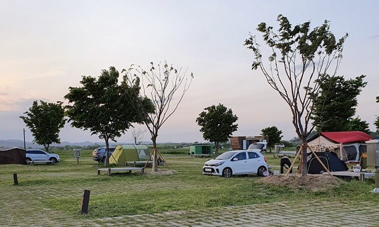 함안-칠서-강나루-오토캠핑장-내부-전경