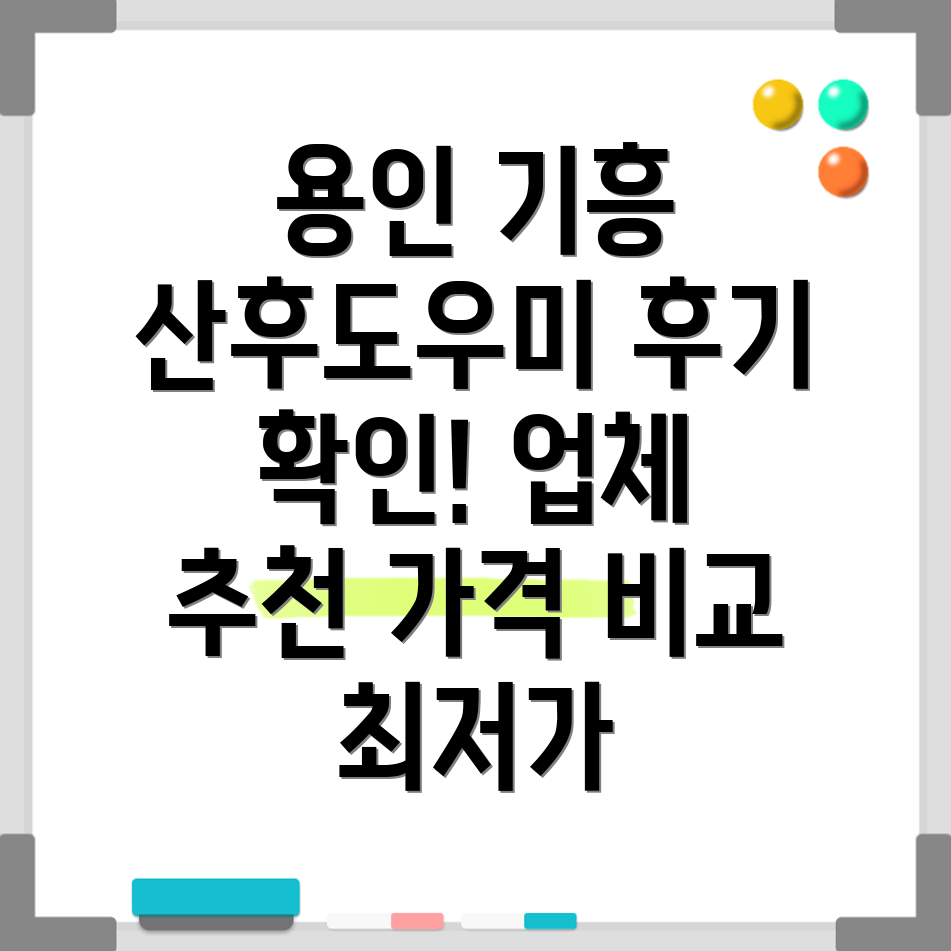 용인시 기흥구 상하동 산후도우미