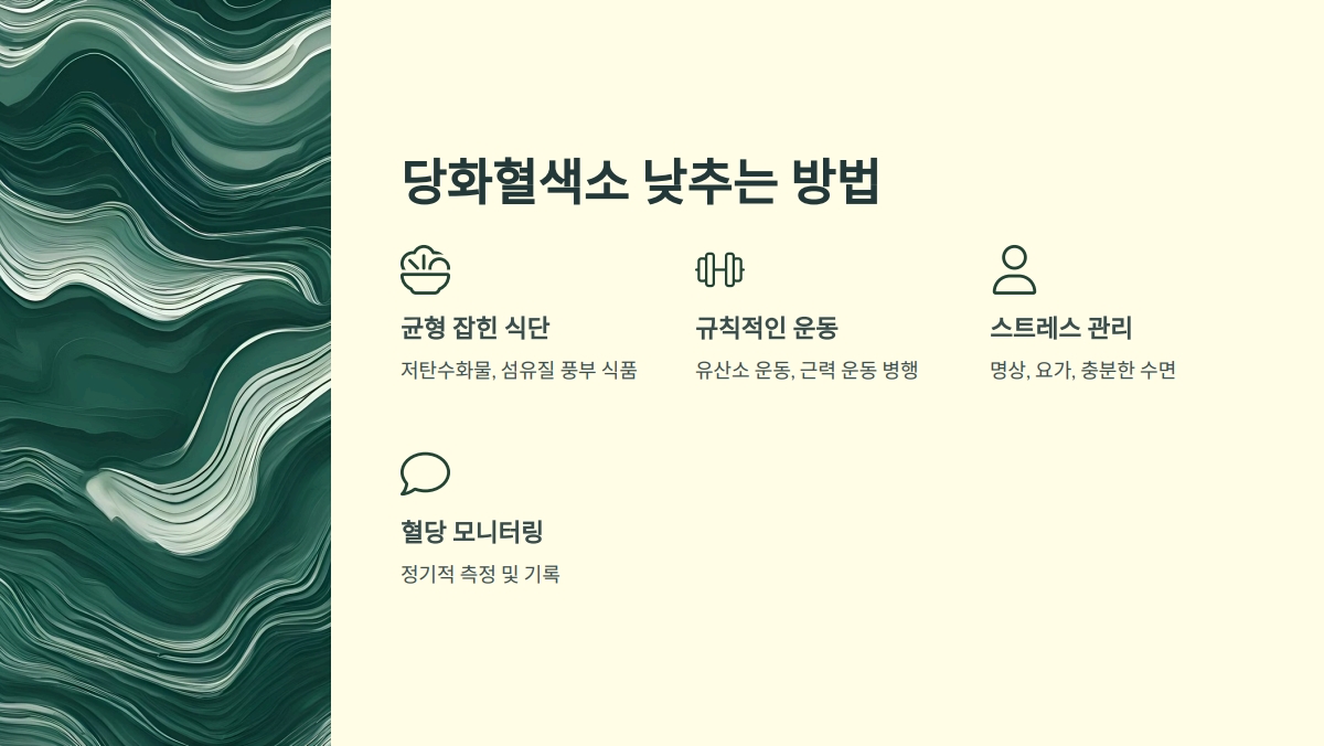당화혈색소 검사