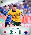  일본 호주 경기기록 축구결과