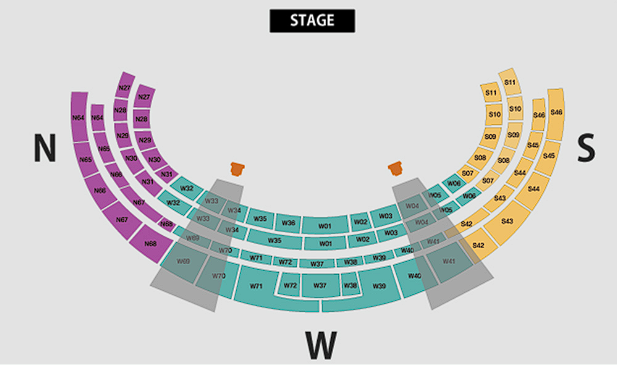 2023 드림콘서트 좌석표