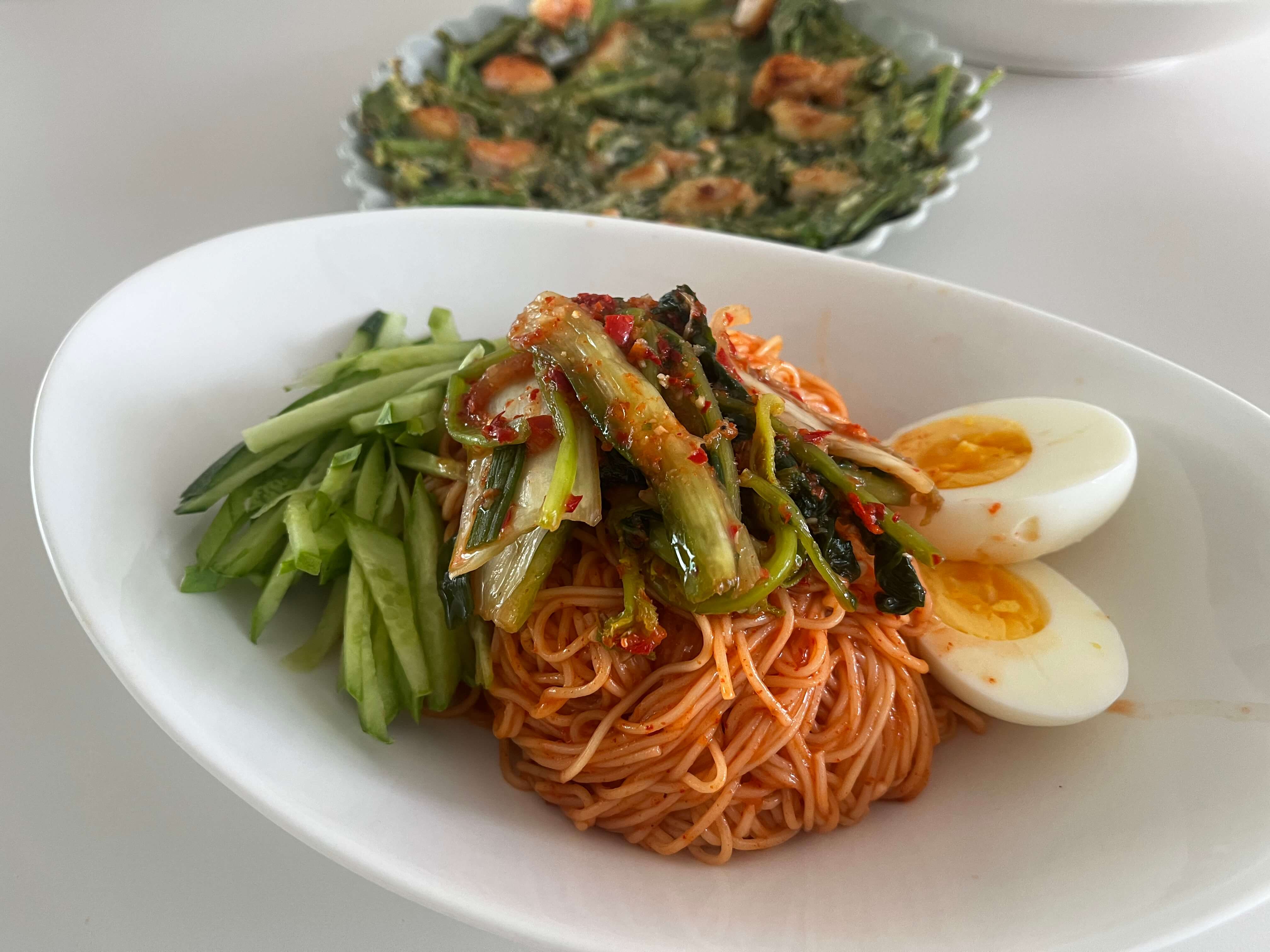 열무비빔국수만들기_열무비빔국수_완성