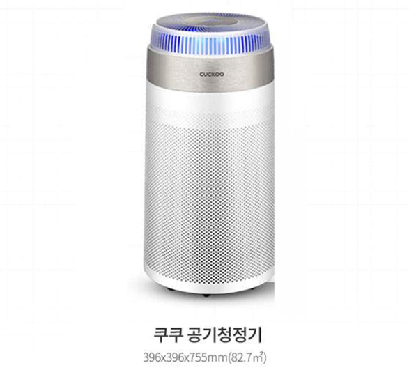  쿠쿠 W8300 공기청정기 AC-28W20FWS 96.8