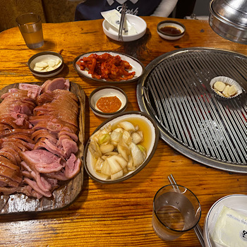 물왕저수지 오리구이 온누리장작구이 내돈내산 방문