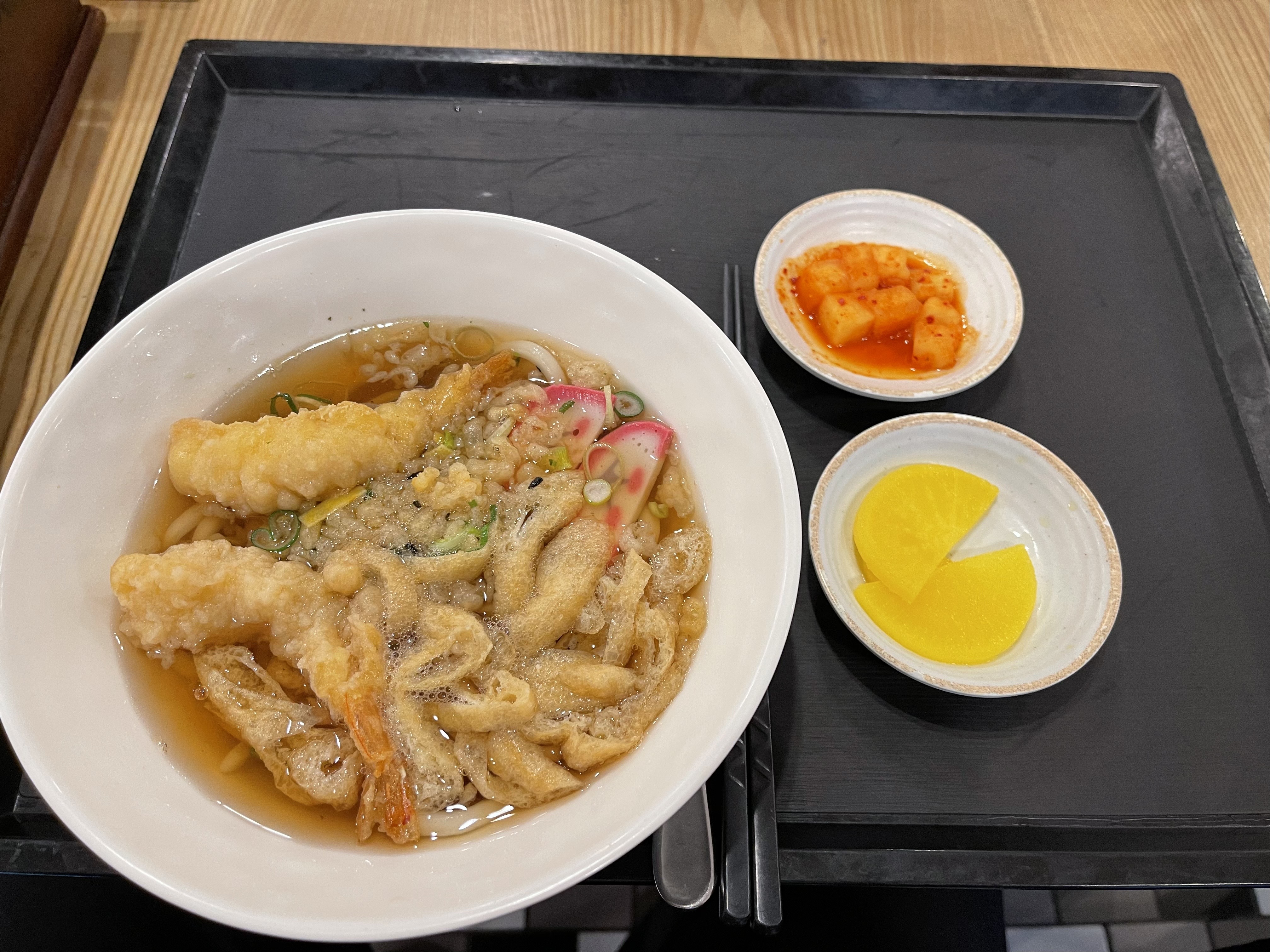 새우튀김우동