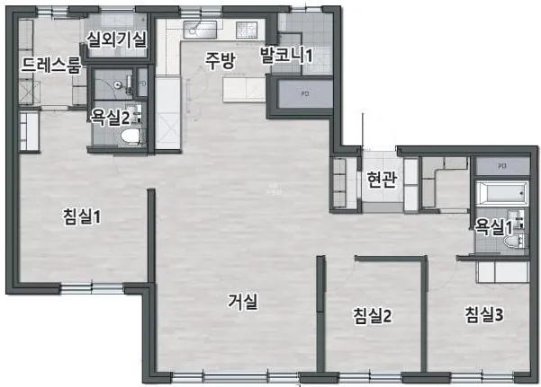 84B타입-평면도-출처-kb부동산