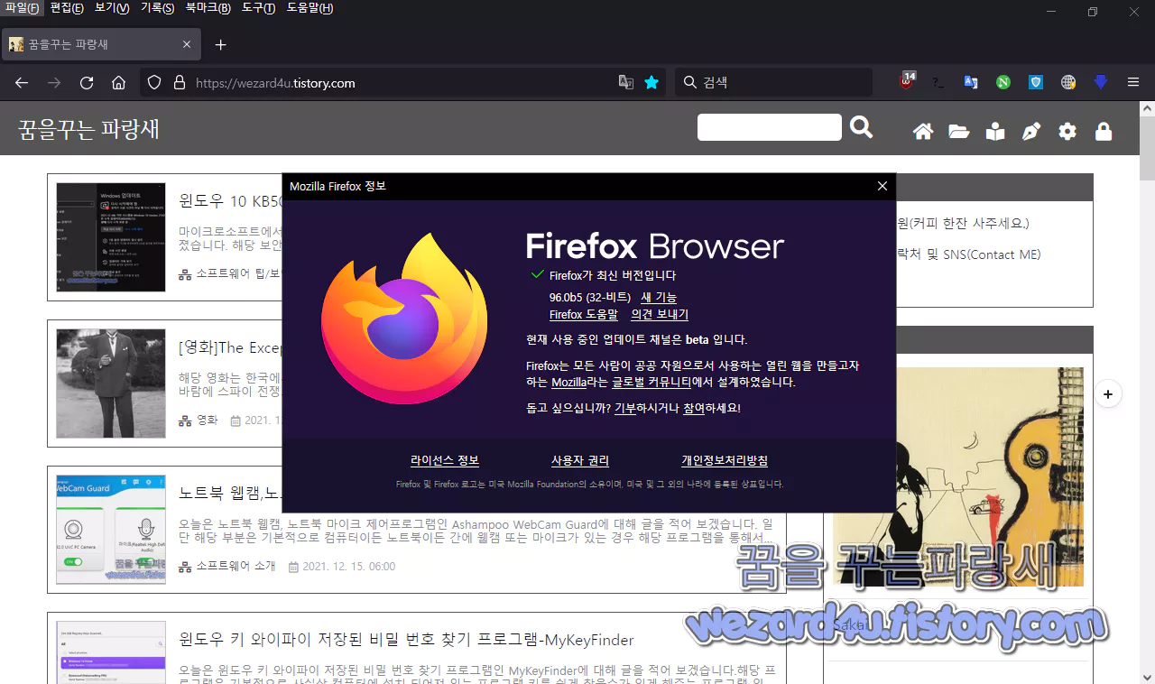 파이어폭스 95.0.1