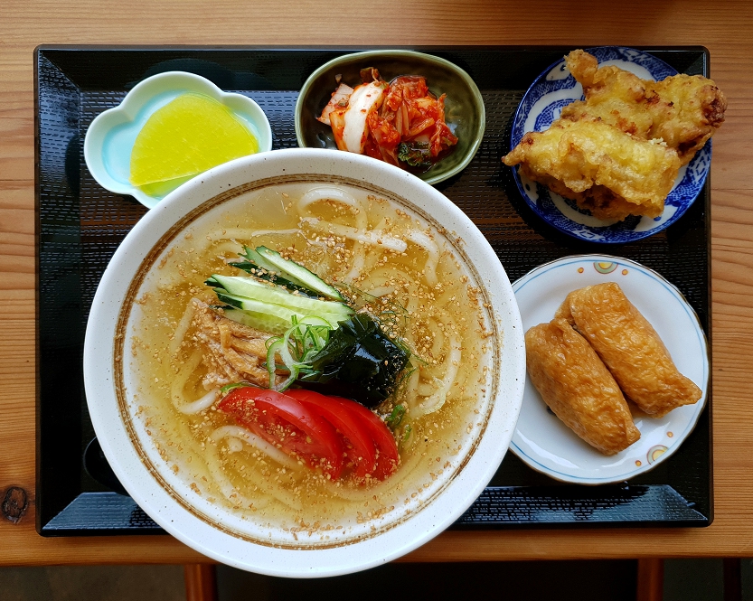 해운대/해리단길 쥬가 히야시(냉)우동 세트