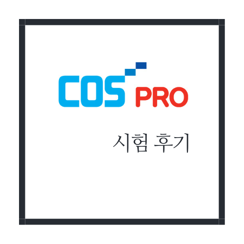 Cos Pro 1급 Java 시험 후기