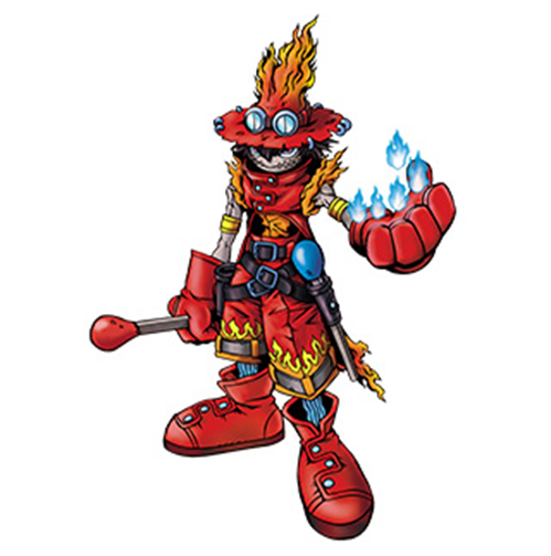  [디지몬도감] 프레이 위자드몬 フレイウィザーモン FLAWIZARMON FLAWIZARMON