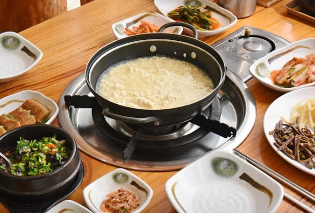 명품잣순두부