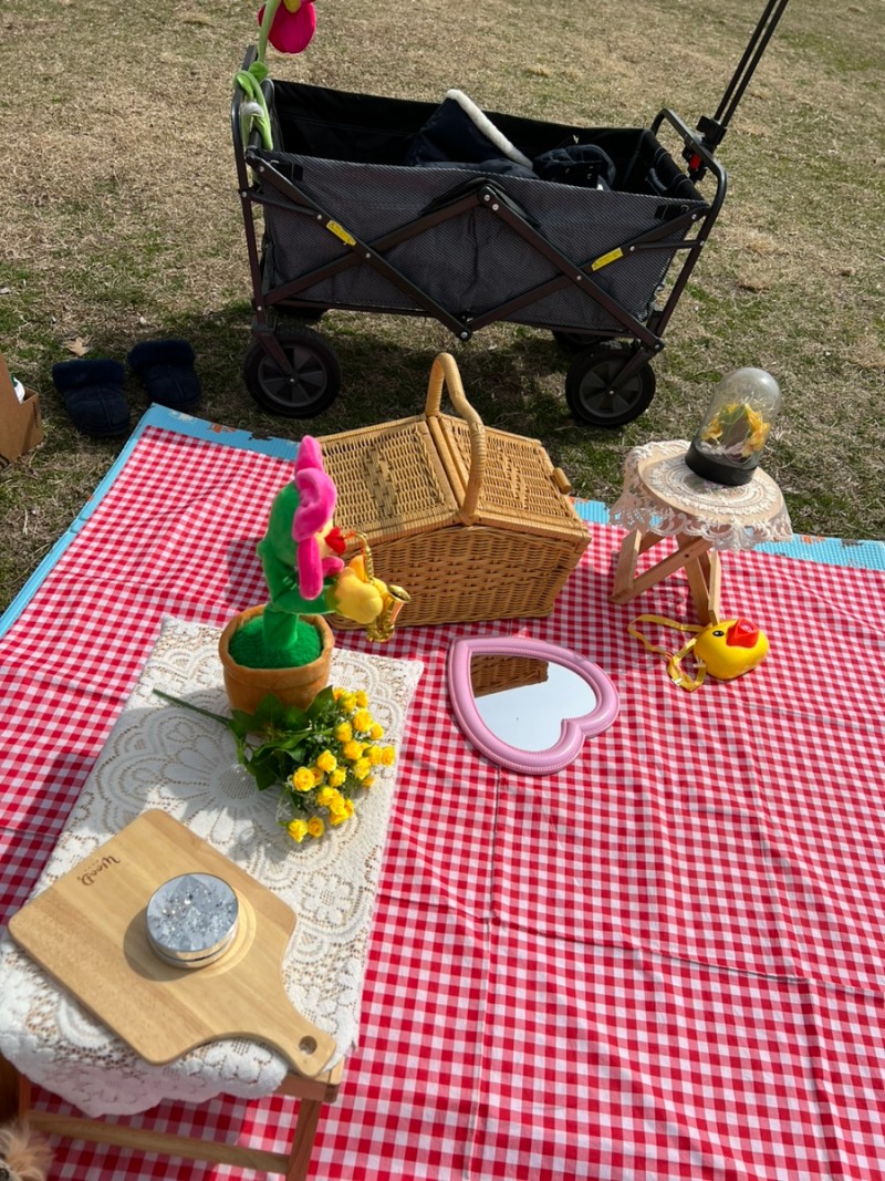 뚝섬 한강공원 - 써니텐트 - 사용