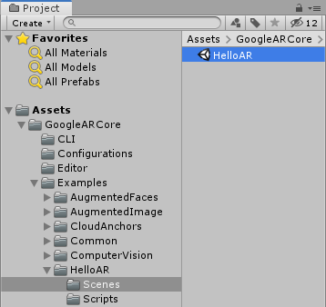 코더제로 유니티 매뉴얼 ARCore HelloAR