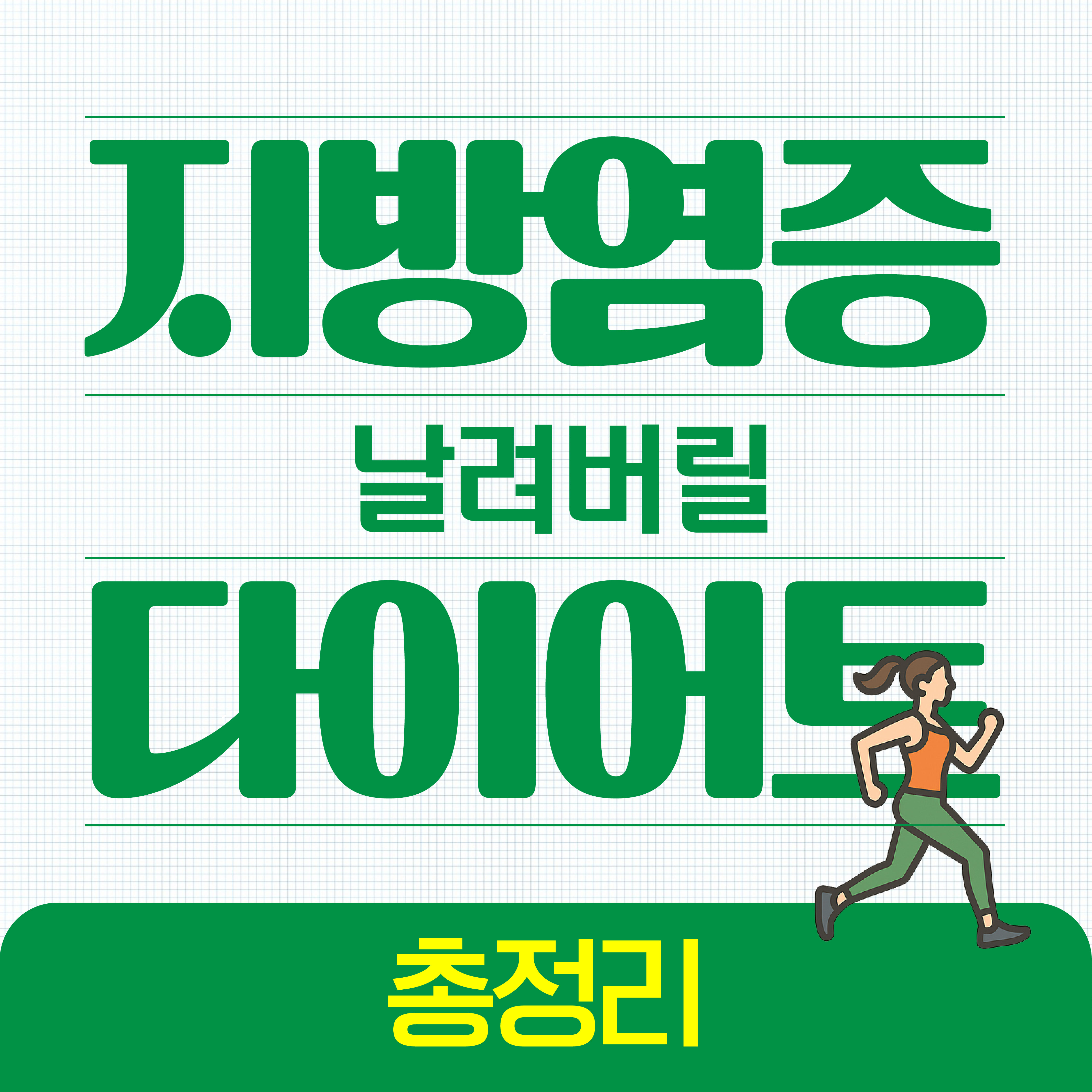 지방염증잡는 다이어트 보조제