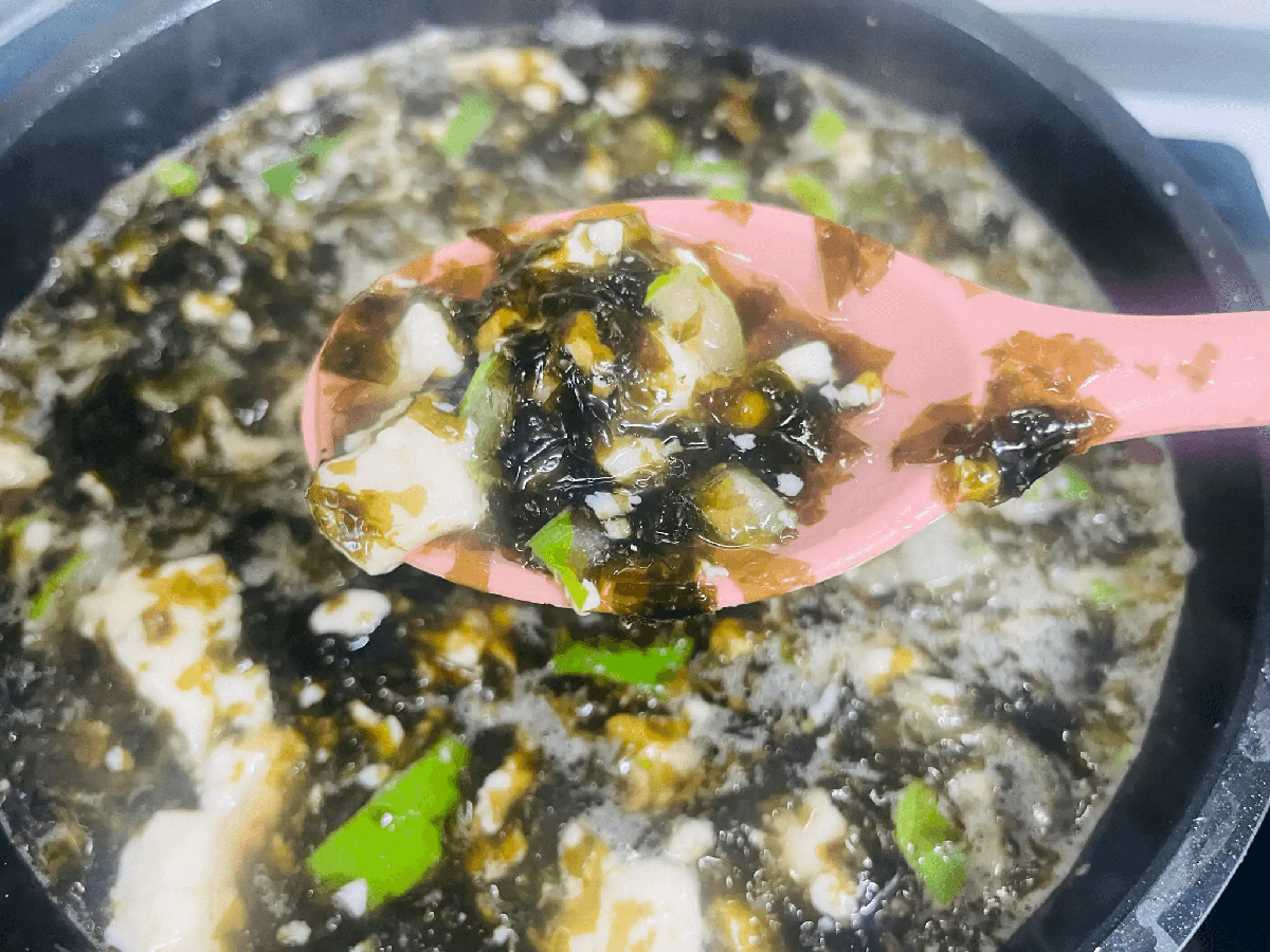 순두부 김국 만들기