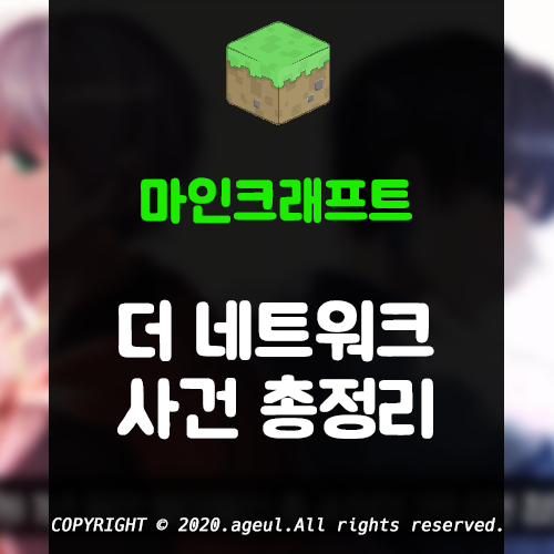  마인크래프트 더 네트워크 사태, 사건 총정리