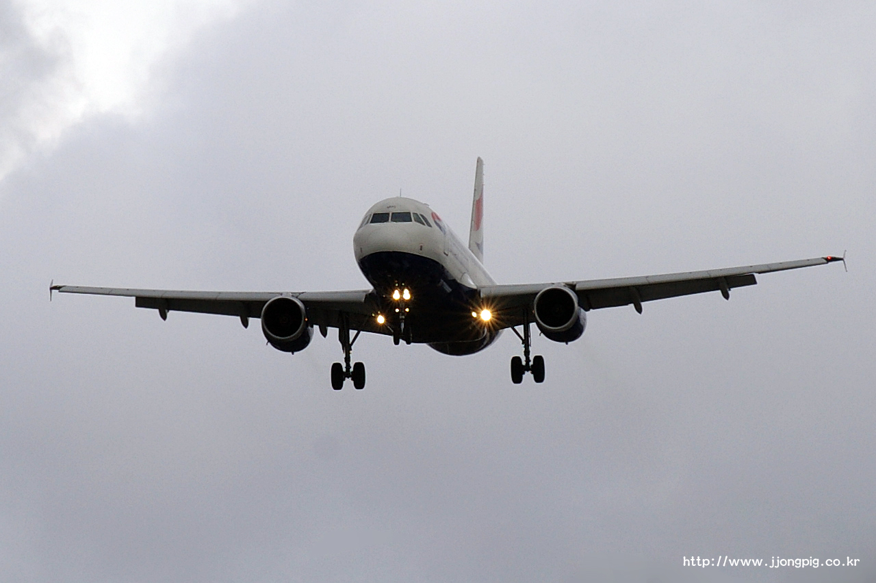 영국 항공 British Airways BA BAW G-EUUC Airbus A320-200 A320 런던 - 히드로 London - Heathrow 런던 England London LHR EGLL