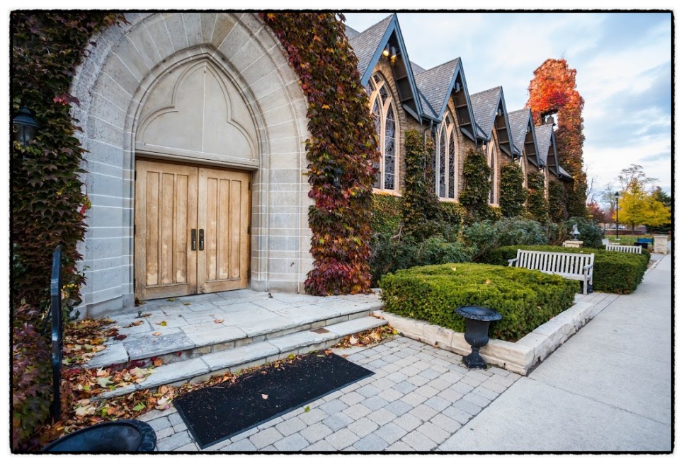 Appleby College(애플비 컬리지) John Bell Chapel 외부 및 내부 사진 (예배 장소)