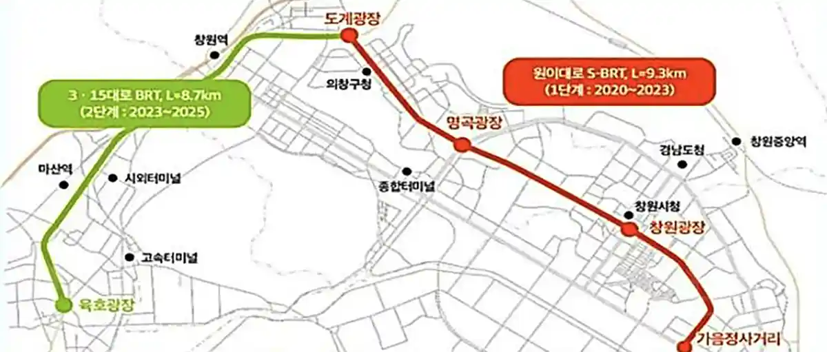 창원-S-BRT-1단계-2단계-노선도