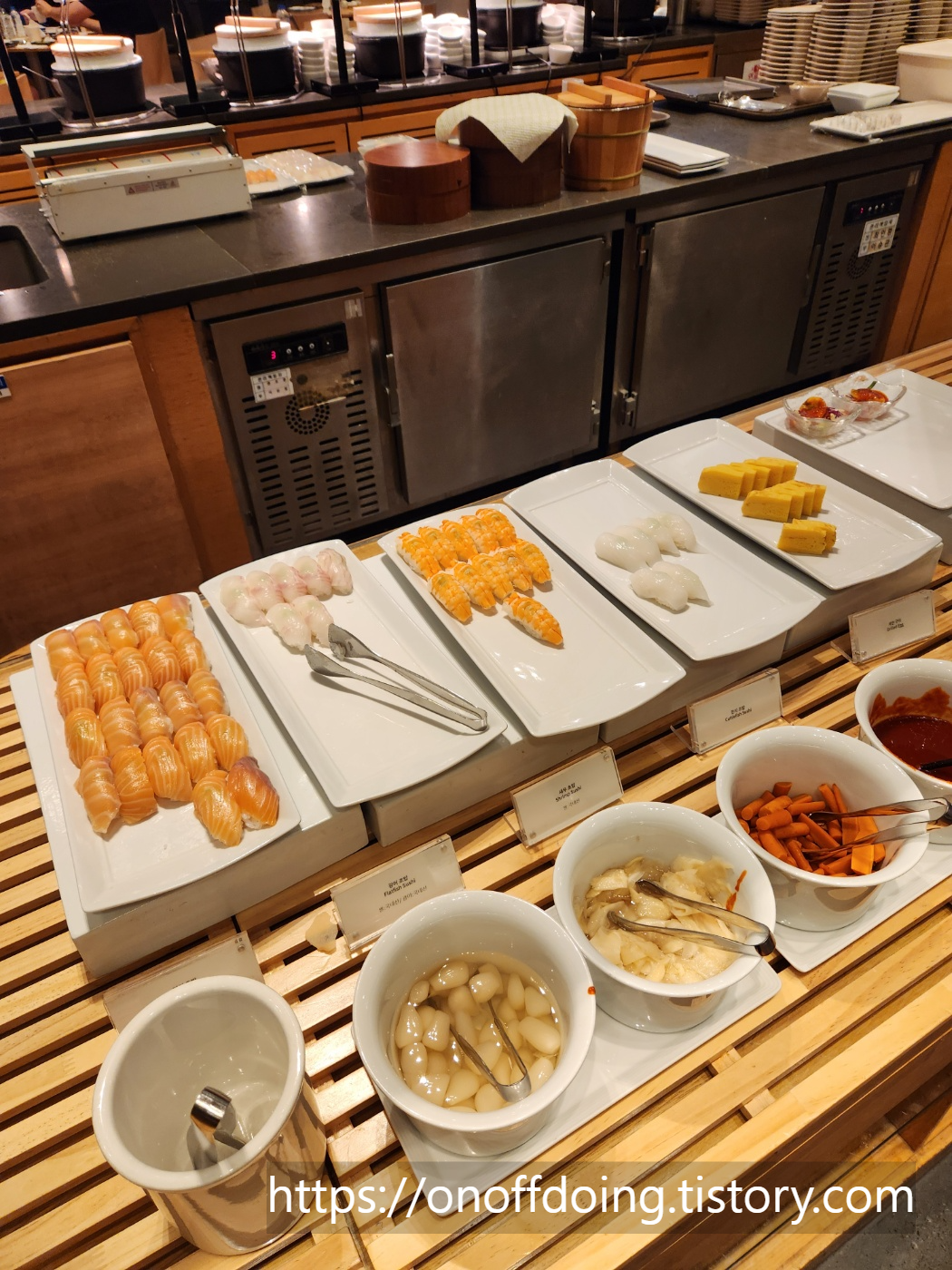 화성 롤링힐스 호텔 디너 블루사파이어 _ 초밥
