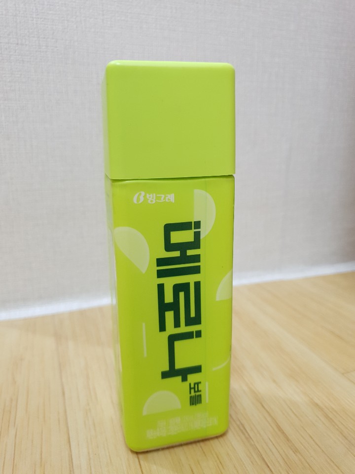  메로나 보틀 우유 내돈내산 후기(빙그레 마시는 메로나)