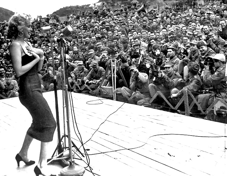 Marilyn Monroe In Korea