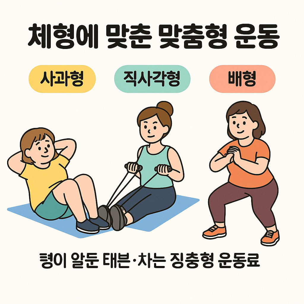 체형별 운동 추천