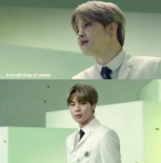  방탄소년단 지민, 새하얀 슈트로 빛낸 '천상의 비주얼' 치명적 목소리