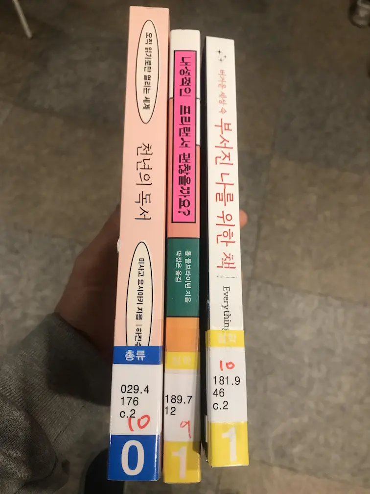 빌린 책
