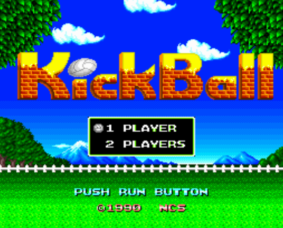  キックボール (PC 엔진 - PCE - PC-Engine - PCエンジン) 롬파일 다운로드