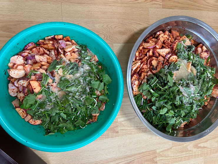 순무김치-담그기