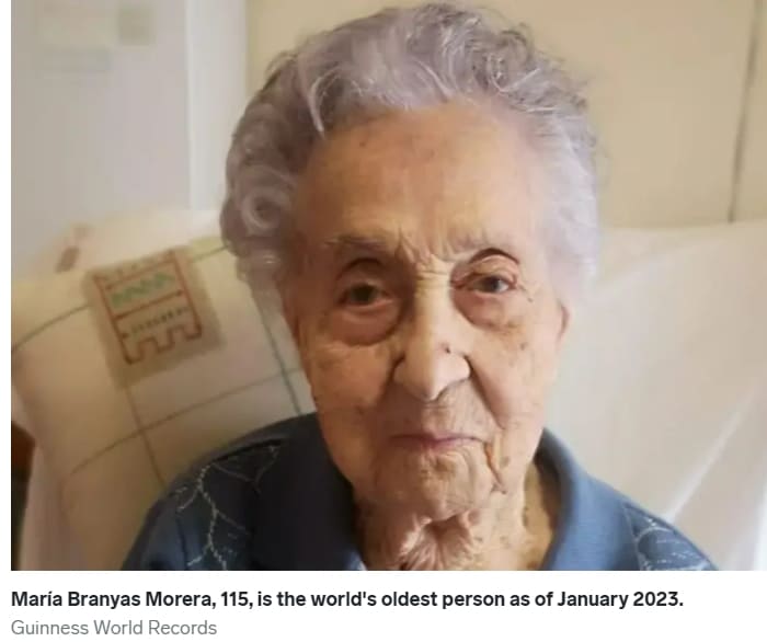 기네스 세계 기록 현존하는 최고령 여성...&quot;독한 친구 멀리해야 The oldest woman alive says she made it to 115 years old