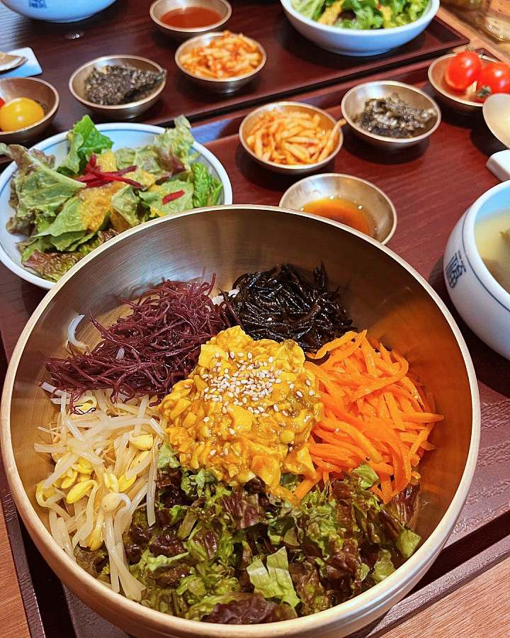보자기 비빔밥 미쉐린 미슐랭 레스토랑 비건 꽃밥 친환경 한정식 종로 북촌 인사동 맛집