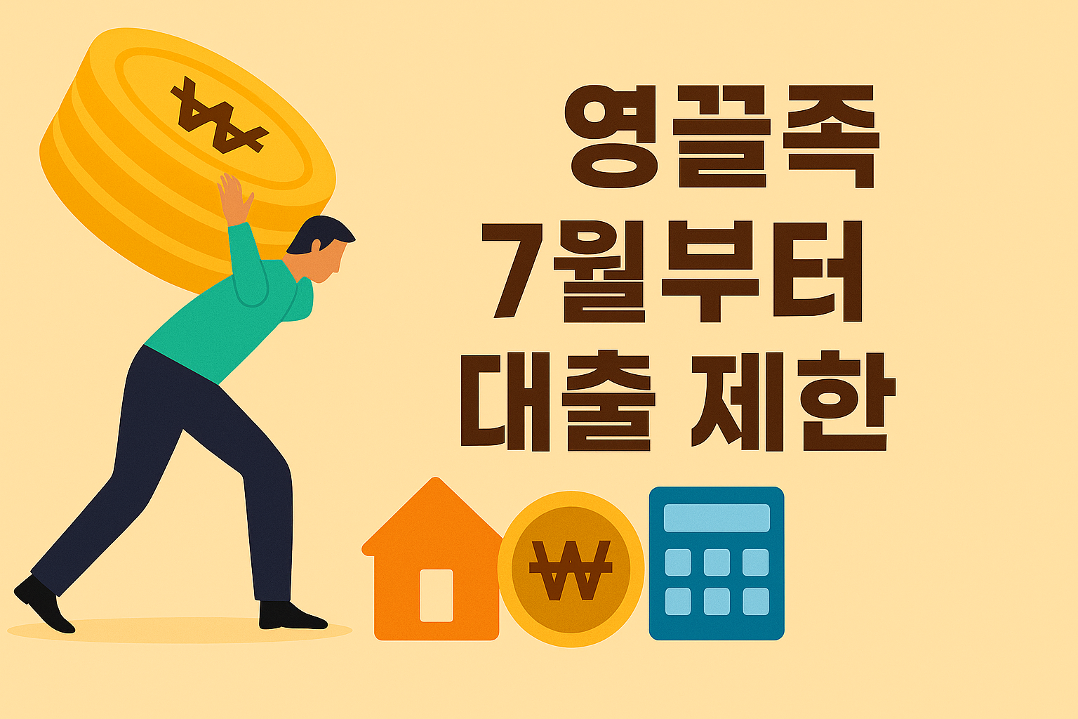 영끌족을-표현한-일러스트