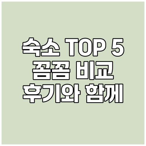{지역명} {키워드} 인기 숙소 TO